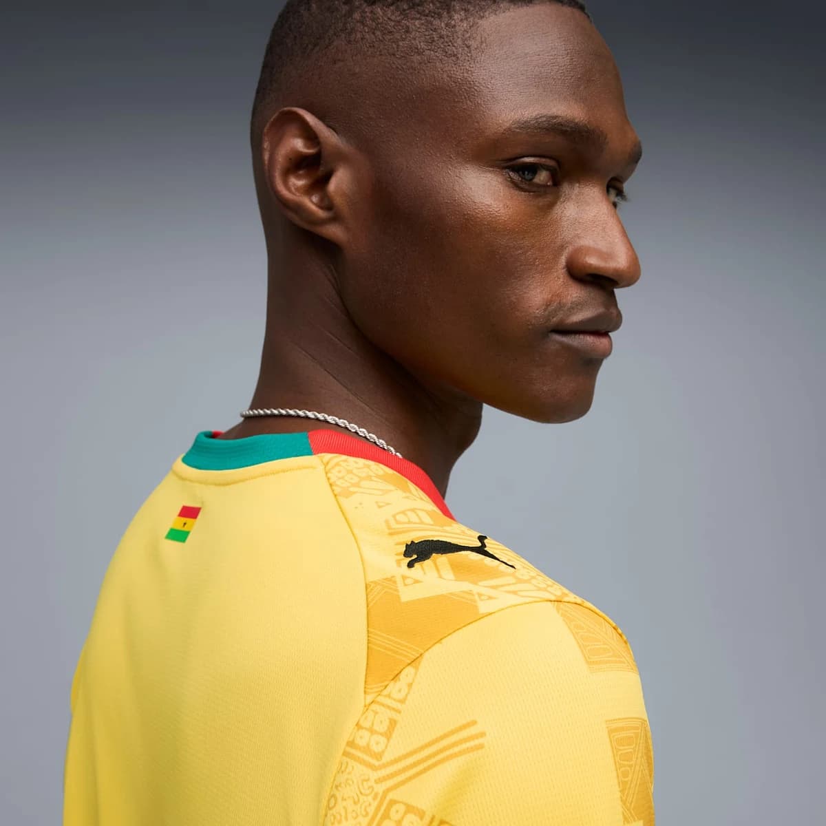 Ghana Uitshirt 2026 - detail