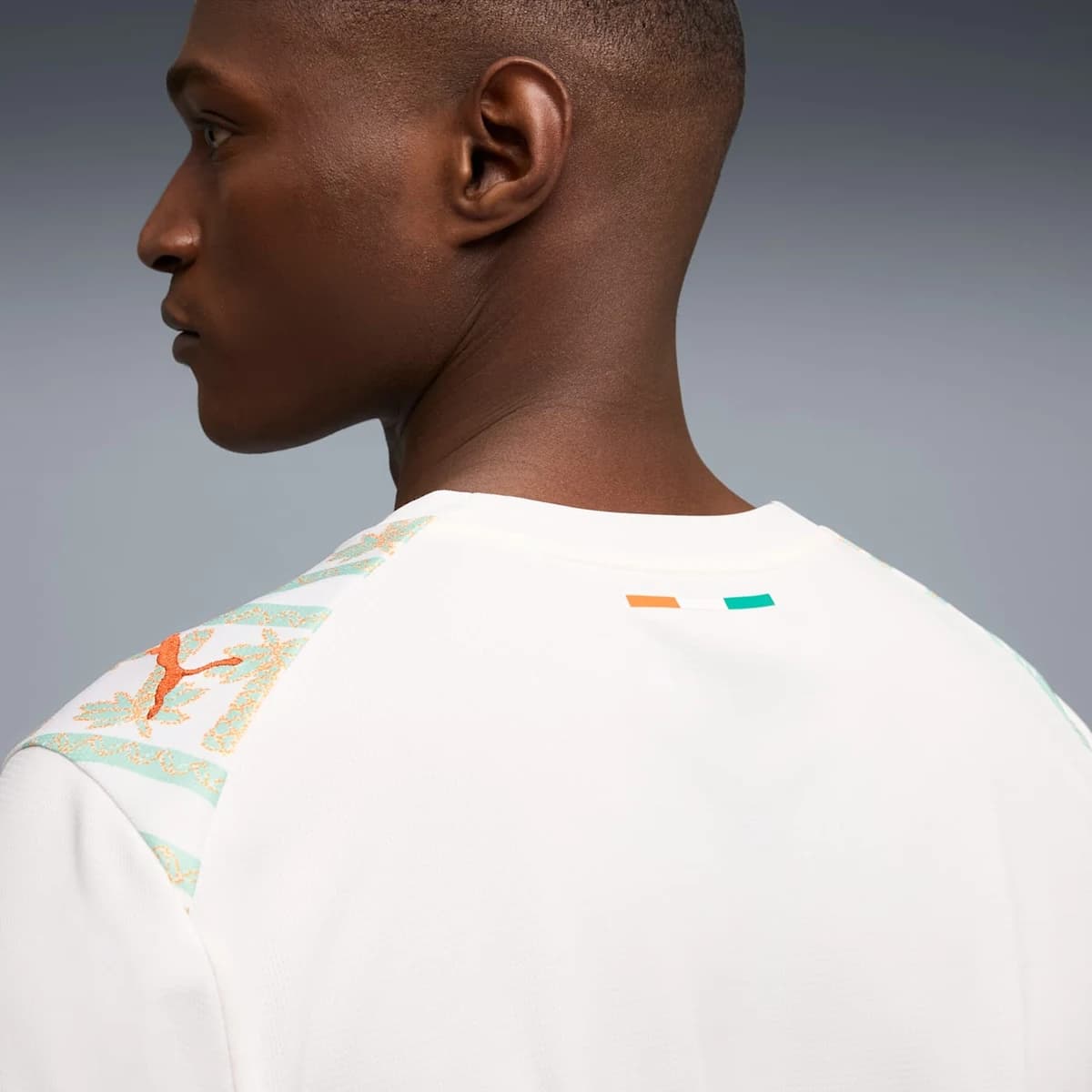 Ivoorkust Uitshirt 2026 - detail