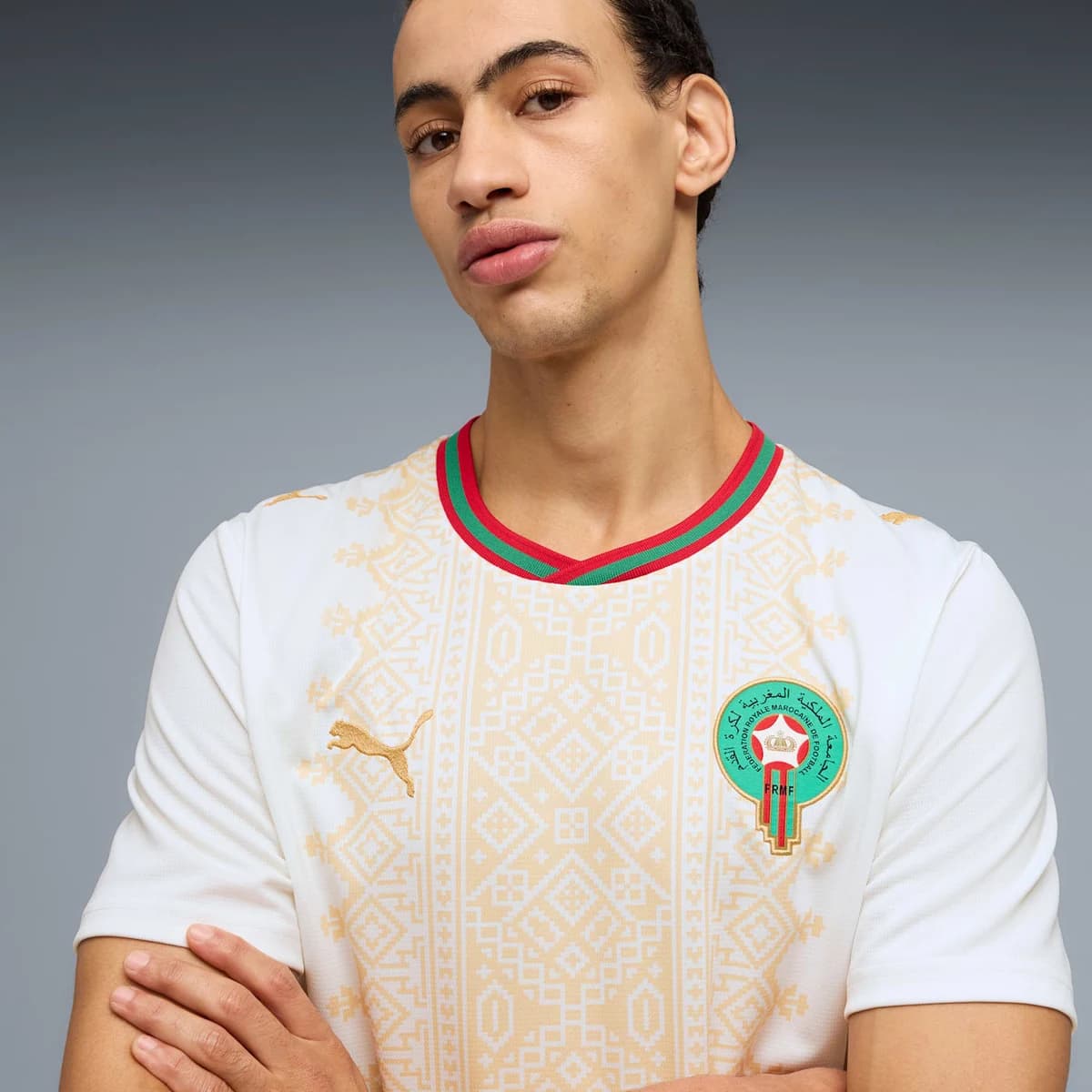Marokko Uitshirt 2026 - detail