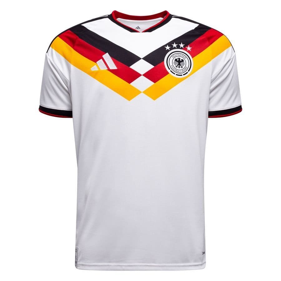 Duitsland WK 2026 thuisshirt in wit met zwart