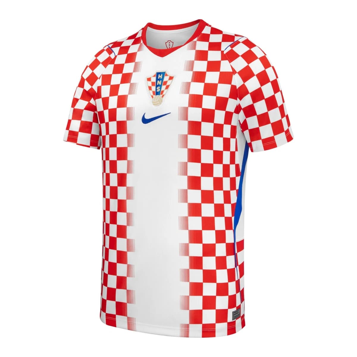 Kroatië WK 2026 thuisshirt met rood-wit dambordpatroon