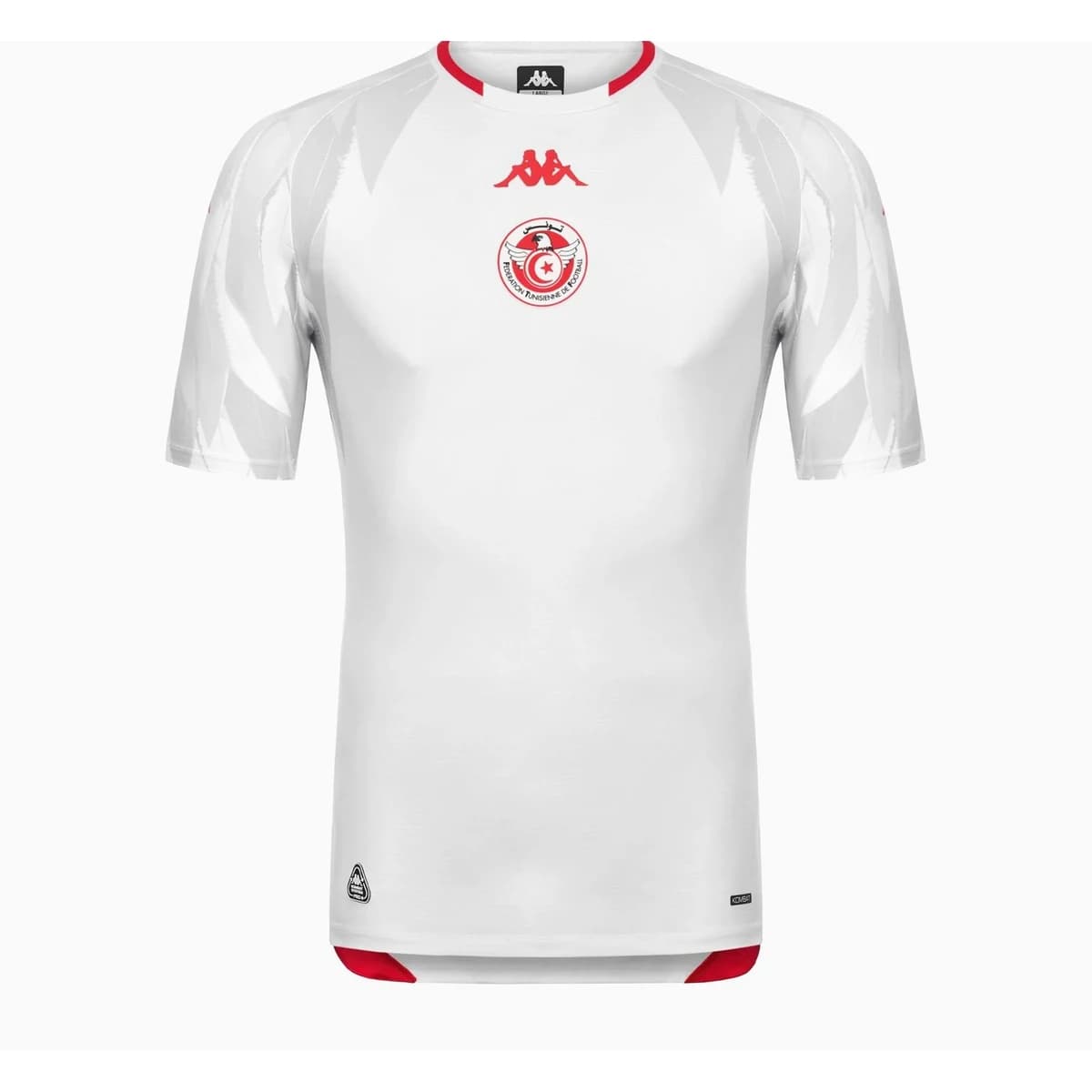 Tunesië WK 2026 thuisshirt in het rood met witte details